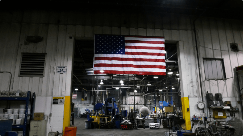 american flag manufacturing