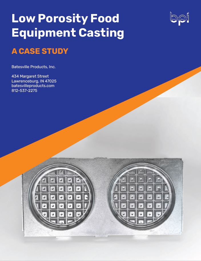 Low Porosity Food Equipment Casting - Batesville Products, Inc.