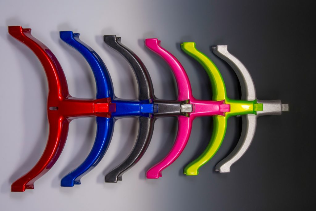colorful handle bars
